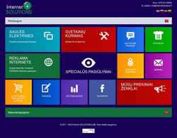 Captură de ecran internetsolutions.lt