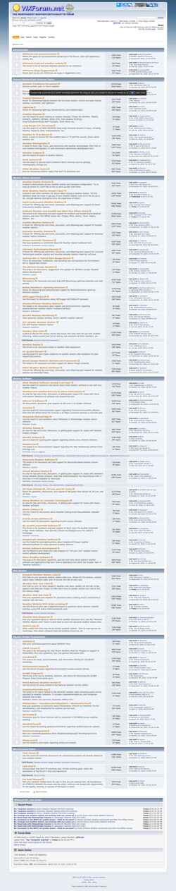 Zrzut ekranu www.wxforum.net