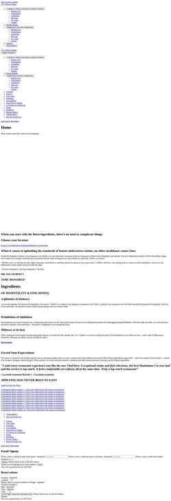 Screenshot www.jgilberts.com