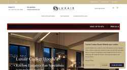 Скриншот luxairhoods.com