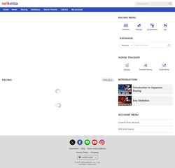 Zrzut ekranu en.netkeiba.com