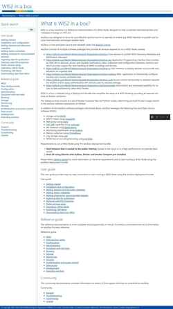 Schermata docs.wis2box.wis.wmo.int