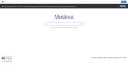 Screenshot www.moskva.com