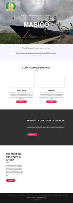 Screenshot mabico-ci.com