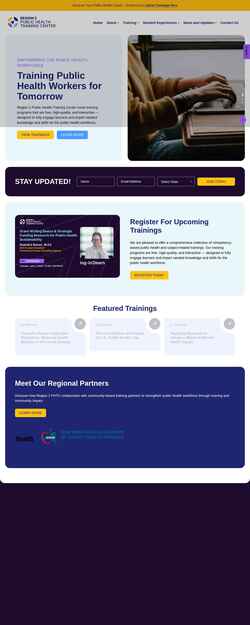 Screenshot region2phtc.org