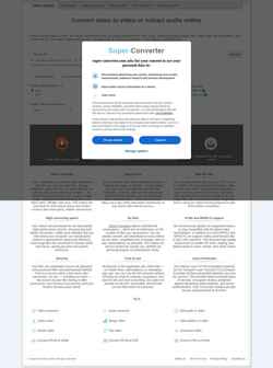 スクリーンショット super-converter.com