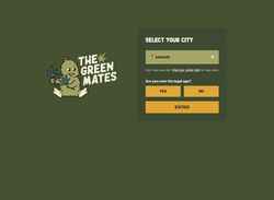 Captura de tela thegreenmates.is