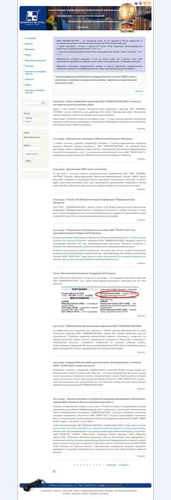 Screenshot www.informsystema.ru