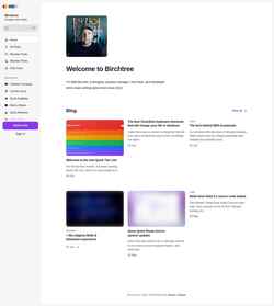 Screenshot birchtree.me