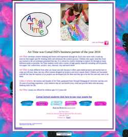 Schermata arttimeparty.com