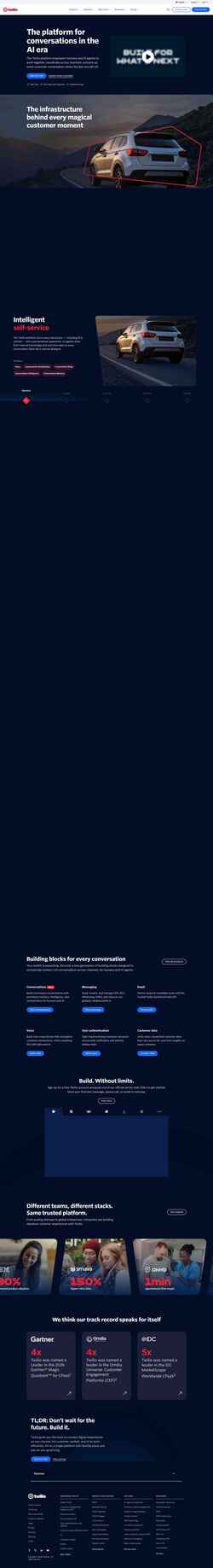 Captura de pantalla www.twilio.com