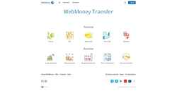 Snímek obrazovky www.webmoney.com