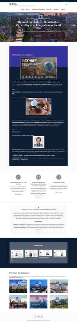 Screenshot iima.org