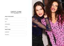Captura de pantalla www.oriflame.com