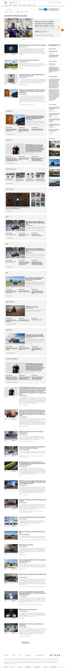 Zrzut ekranu www.press.bmwgroup.com