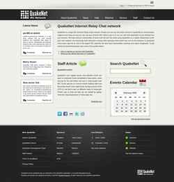 Снимак екрана www.quakenet.org