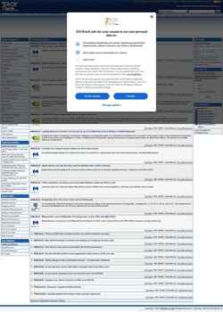 Schermafbeelding www.tacktech.com