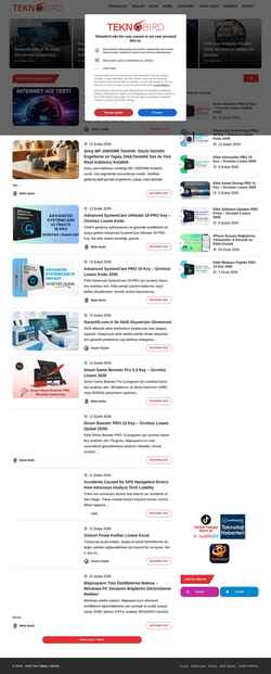 Captură de ecran teknobird.com
