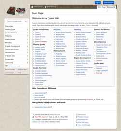 Screenshot quakewiki.org