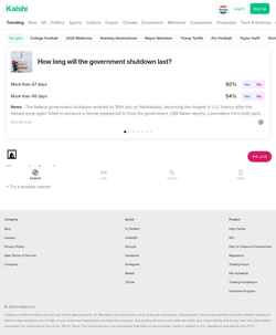 Screenshot kalshi.com