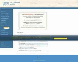 Zrzut ekranu www.lieder.net