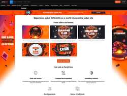 Captura de pantalla www.partypoker.com