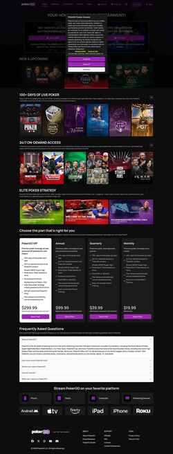 Снимак екрана www.pokergo.com