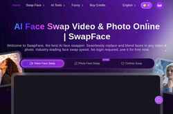 Captura de pantalla www.swapfaces.ai