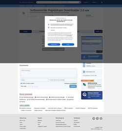 Snímek obrazovky softwaremile-rapidshare-downloader.software.informer.com