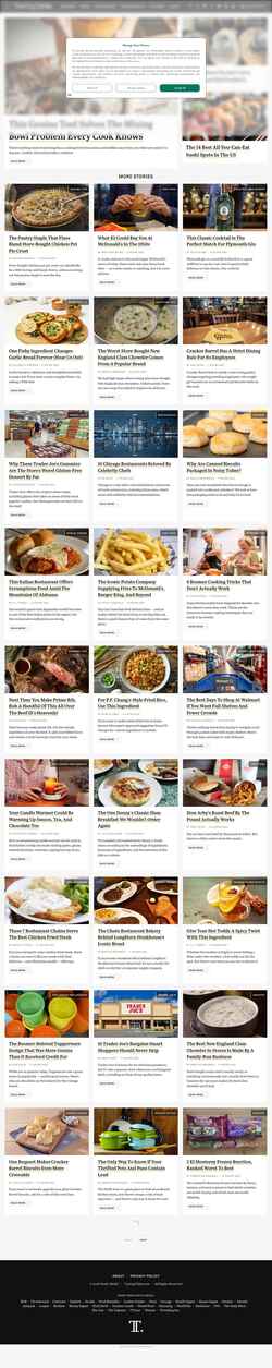 Στιγμιότυπο οθόνης www.tastingtable.com