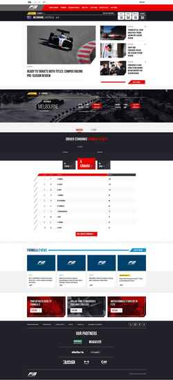 Zrzut ekranu www.fiaformula3.com