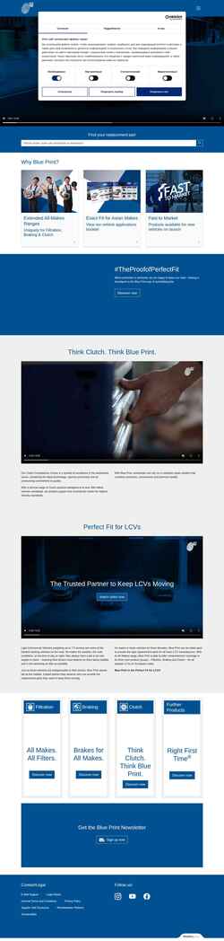 Ekran görüntüsü www.blue-print.com