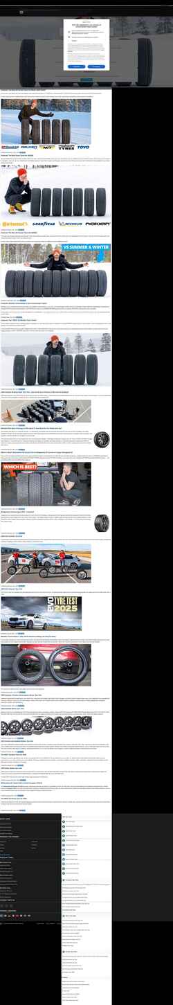 Captura de pantalla www.tyrereviews.com