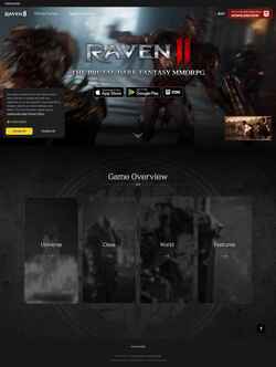 Schermafbeelding raven2w.netmarble.com