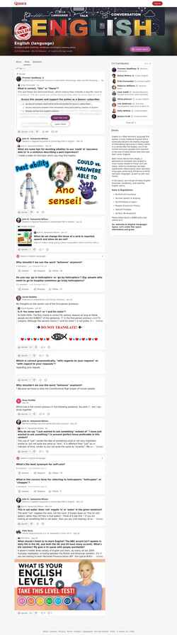 Snímek obrazovky englishlearningadvice.quora.com