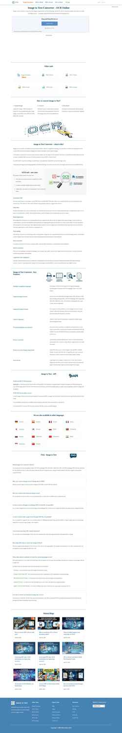 Снимак екрана www.onlineocr.net