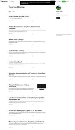 Снимак екрана photon-roshan26.medium.com