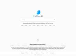 Captură de ecran fullforms.com
