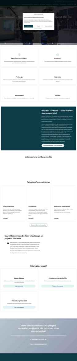 Captura de pantalla bestdan.fi