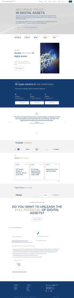 Screenshot www.crypto-finance.com
