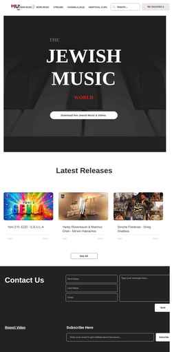 Screenshot www.music-table.com
