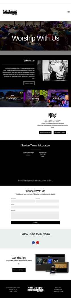 Schermata myfgec.org