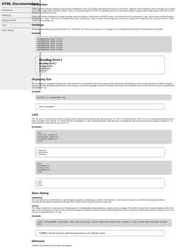 Screenshot html-doc.vercel.app