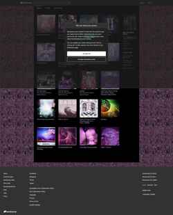Captura de pantalla bsbd.bandcamp.com