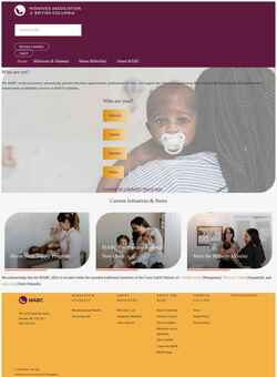 Ekrānuzņēmums www.bcmidwives.com
