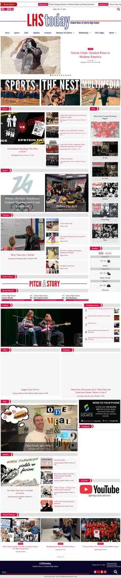 Screenshot lhstoday.org