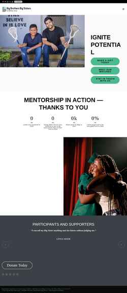 Снимак екрана www.bigmentoring.org