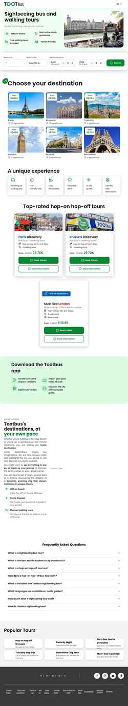Skærmbillede www.tootbus.com