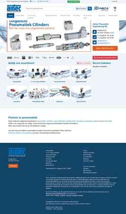 Snímek obrazovky www.airtec.nl