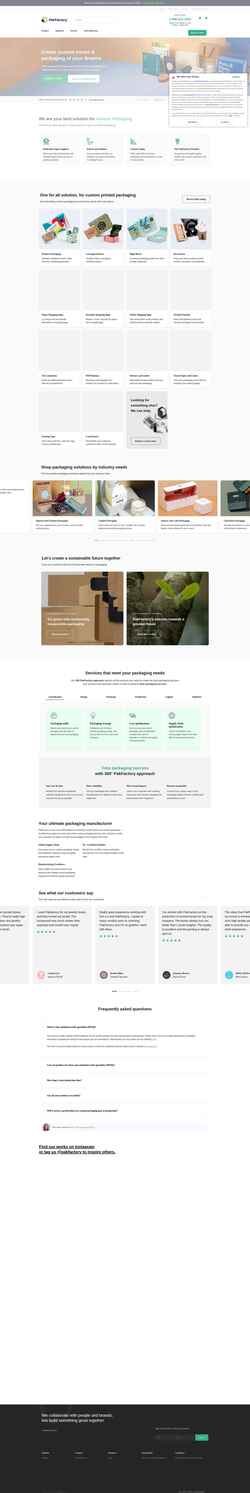 Zrzut ekranu pakfactory.com